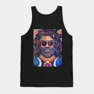 Captain Trips Psychedelic Rock Portrait Tank Top